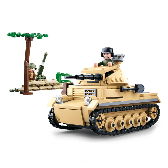 Sluban Tweede Wereldoorlog M38-B0691 Duitse tank Panzer II
