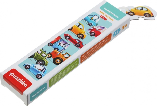 Vervoersmiddelen Puzzel voor Kinderen - 16 Stukken