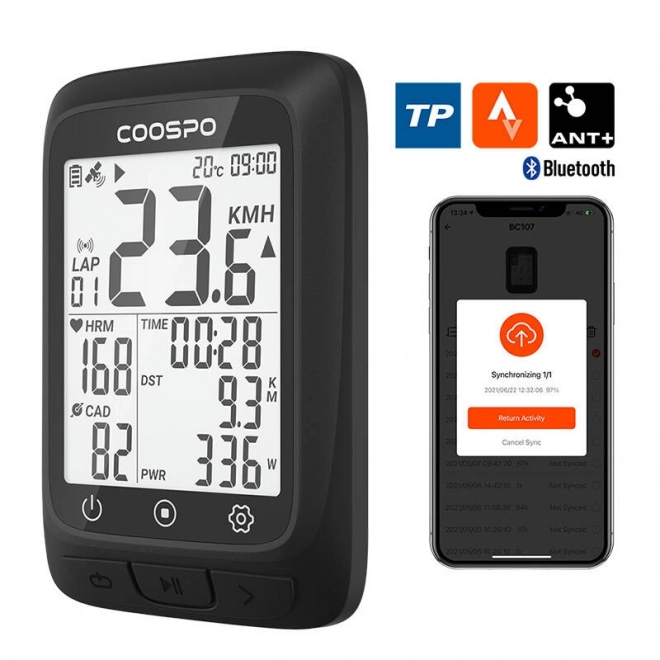 Fietscomputer Coospo