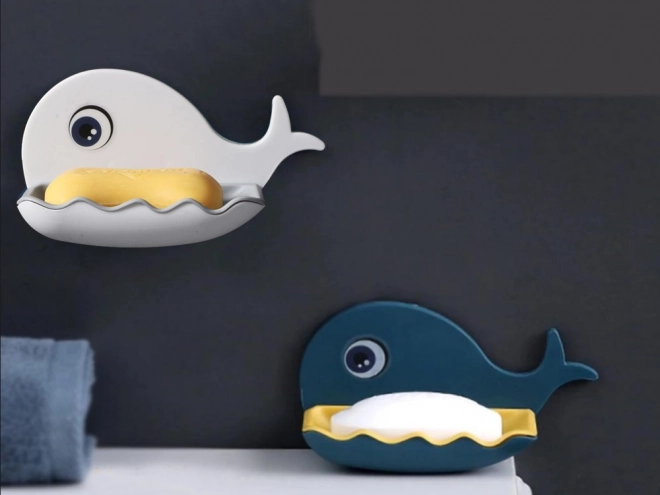 Zeepbakje Walvis met afvoer
