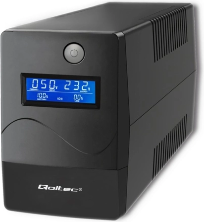 Noodstroomvoorziening UPS 450 VA met LCD, 240 W, USB en RJ45-bescherming