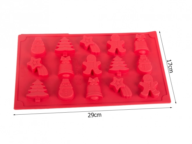 Kerstvormen voor peperkoek set van 6 stuks