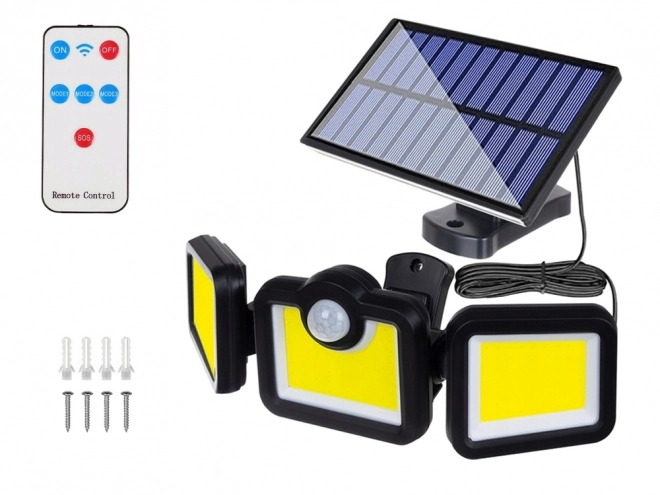 Zonne-licht met bewegingssensor en 171 LED's