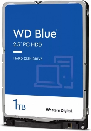 Harde schijf WD Blue 1 TB 2,5" SATA III 5400 tpm 128 MB cache