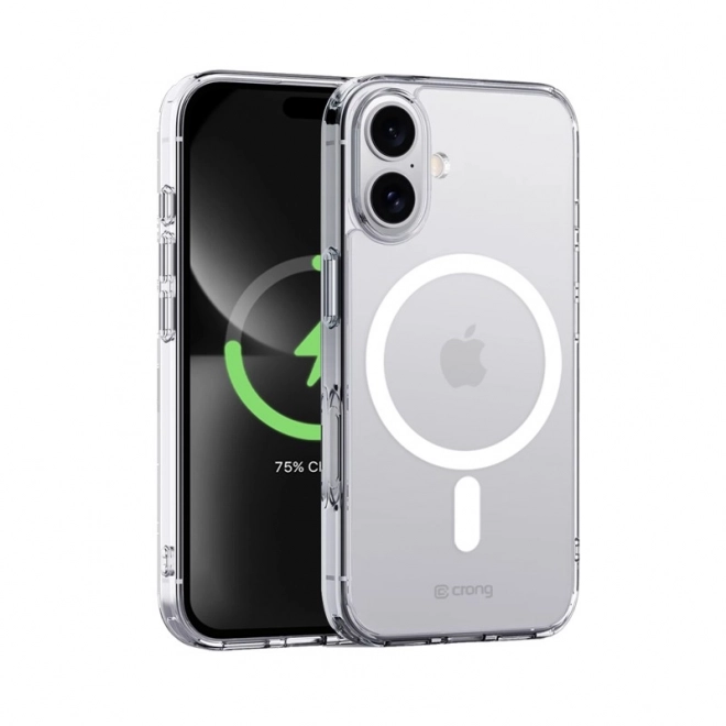 Transparante hoes MAG Cover voor iPhone 16 MagSafe