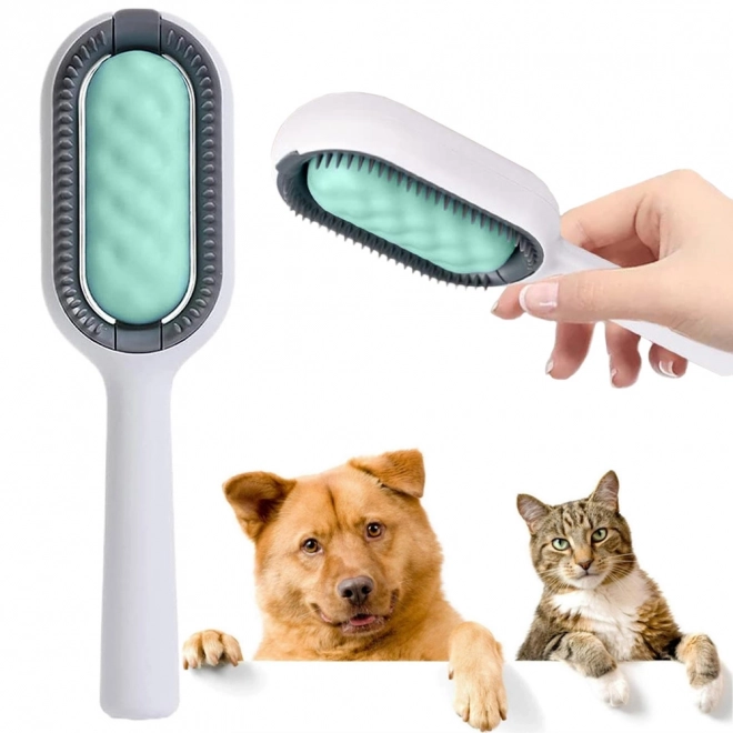 Siliconen borstel 3-in-1 voor huisdieren