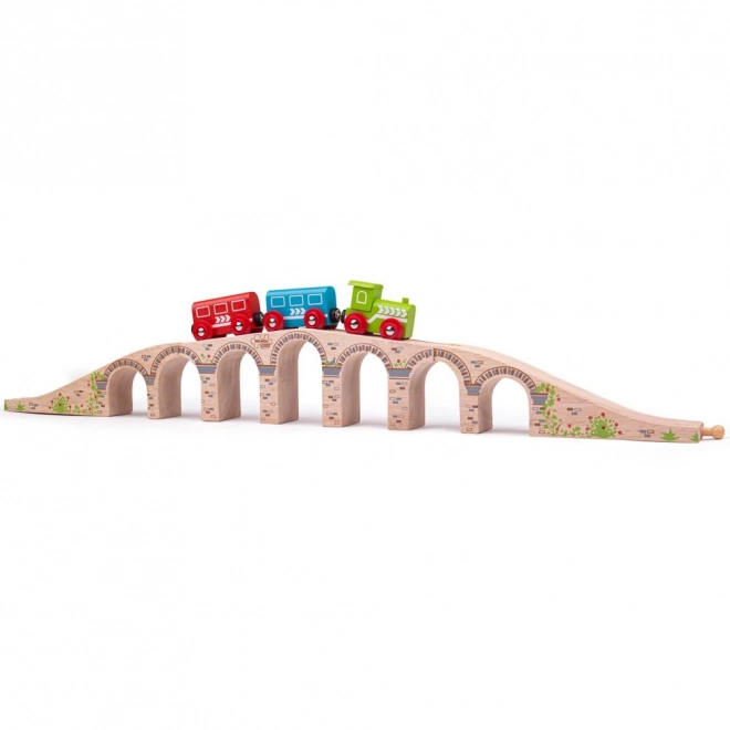 Bigjigs Rail Lange Spoorbrug