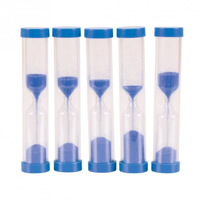Bigjigs Toys Zandloper 5 minuten 1 st blauw