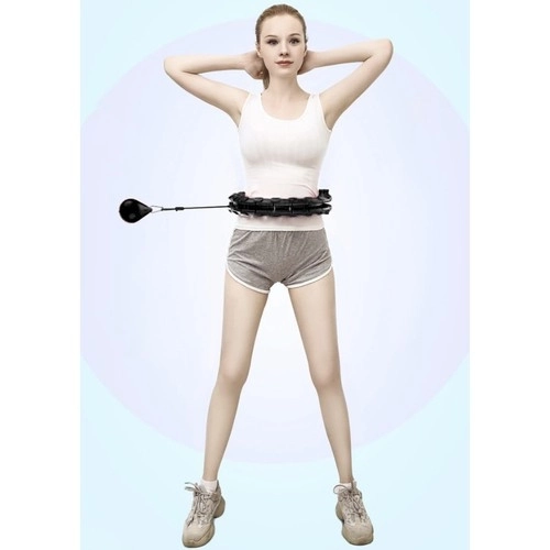Hula hoop met massagehulpmiddel + gewichten Trizand 22044