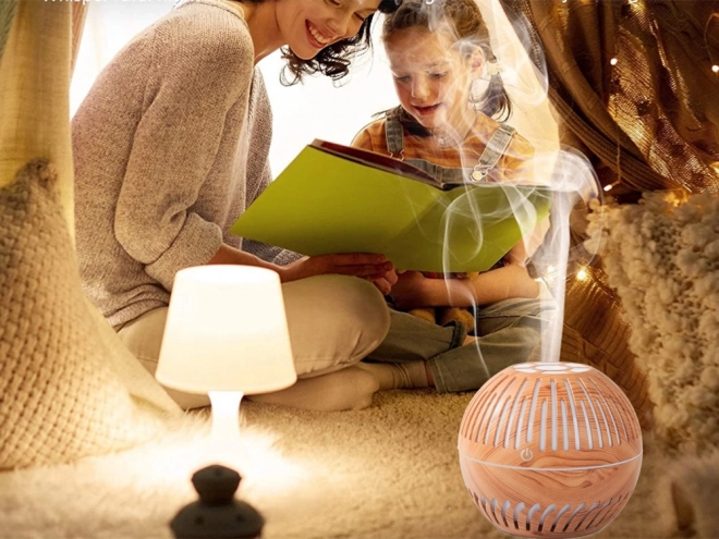 Aroma diffuser en luchtbevochtiger met RGB-verlichting