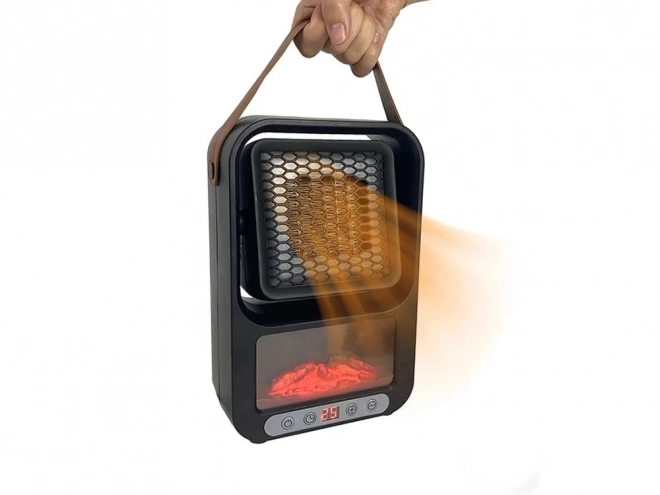 Elektrische kachel met verlichte imitatie open haard