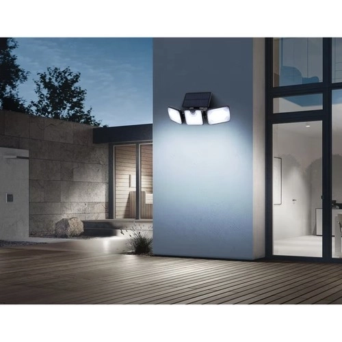 Solar tuinlamp 180 LED met bewegings- en schemersensor