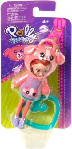 figurine Polly Pocket hangertje varkentje