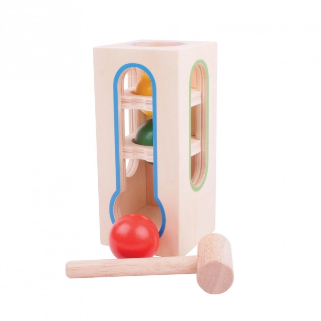 Bigjigs Baby Stapeltoren Hamerspel