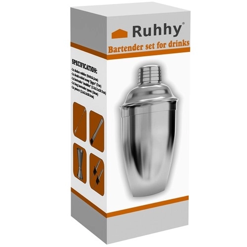 Barkeeper set voor dranken Ruhhy 21508