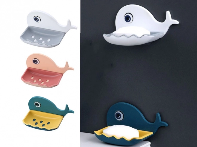 Zeepbakje Walvis met afvoer