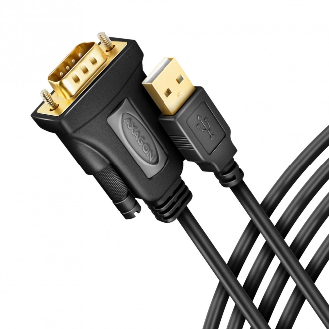 USB 2.0 naar RS-232 Adapter met seriële poort, 1,5m kabel, FTDI-chip