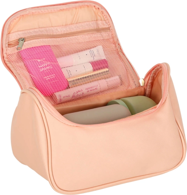 Kosmetische koffer reisorganizer roze