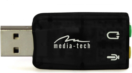 USB geluidskaart met virtuele 5.1 surround