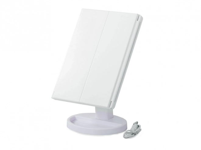 LED spiegel voor make-up met 22 LED's en vergroting