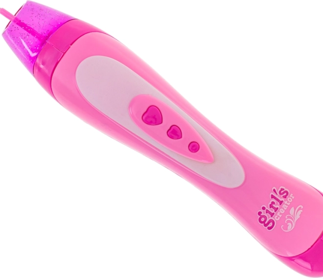 Roze elektrische vlechttool