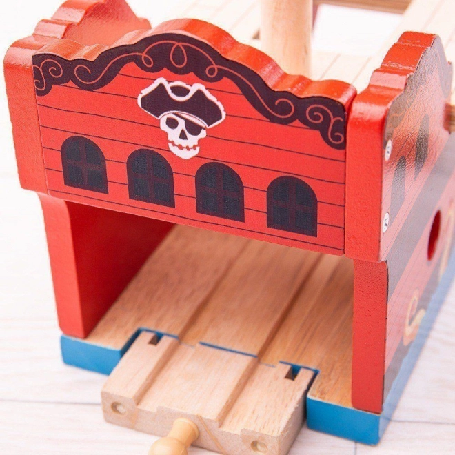 Piraten Galjoen Bigjigs Rail