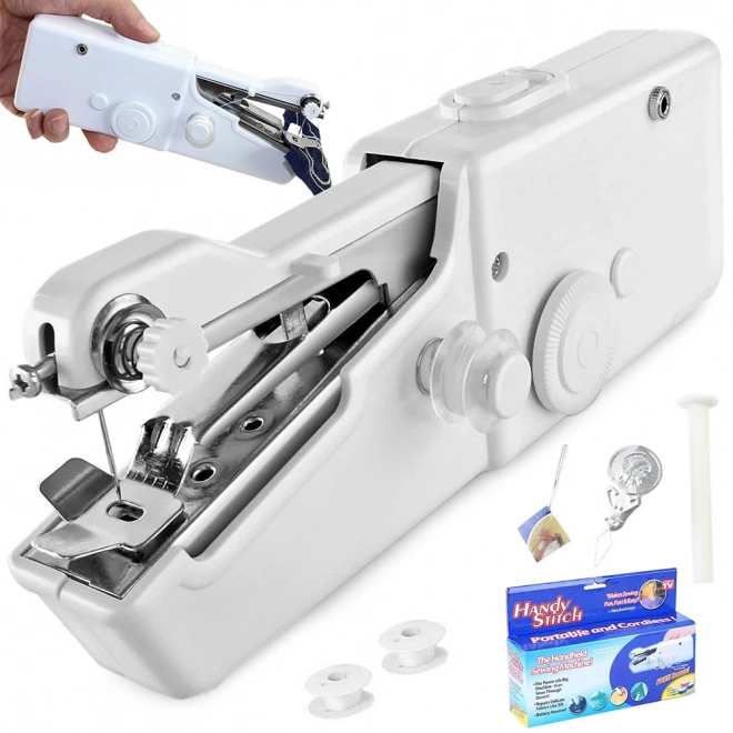 Batterij mini naaimachine