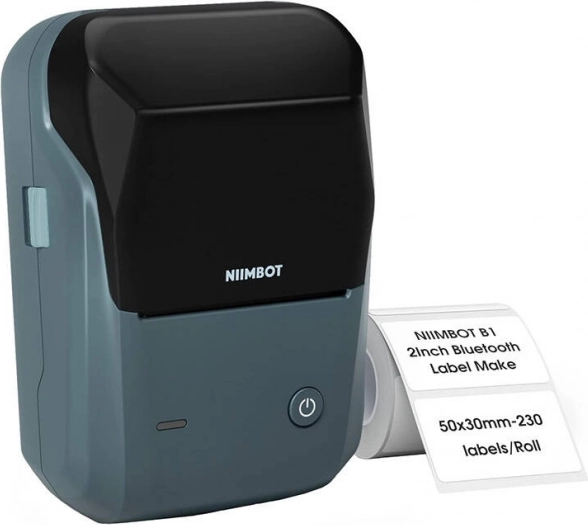 Draagbare thermische labelprinter Niimbot B1 – Zwart