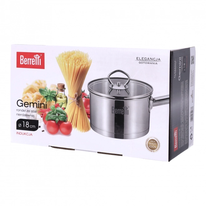 Steelpan Gemini 18 cm 2 L