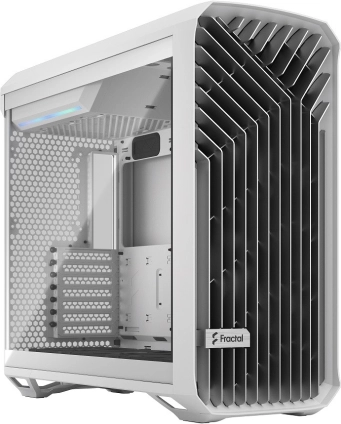 Torrent White TG Clear Tint 5xFan ATX behuizing