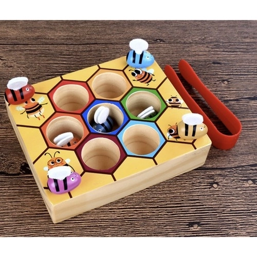 Houten spel "bijenraat" Kruzzel 21910