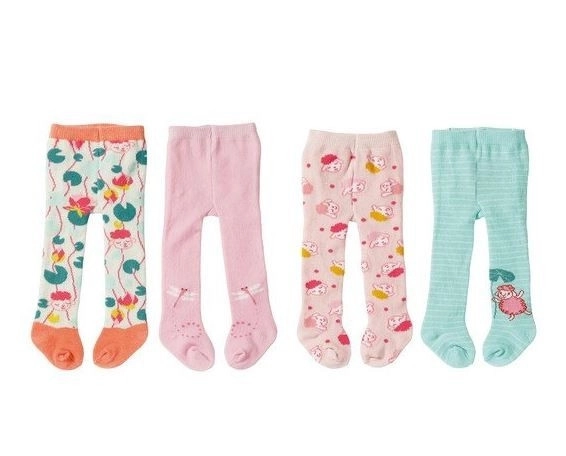 Panty's voor pop Baby Annabell 2 stuks