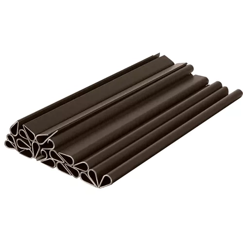 Hekband 19cmx35m 450g/m2 bruin 23702