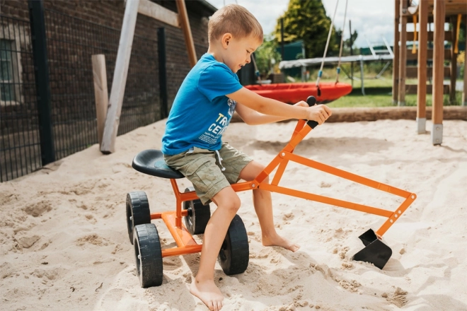 Kleine Voet Graafmachine met Wielen