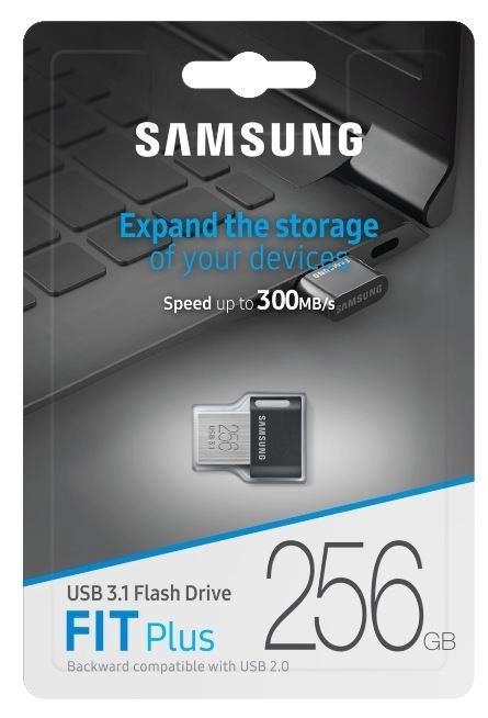 USB flash-schijf FIT Plus 256 GB grijs