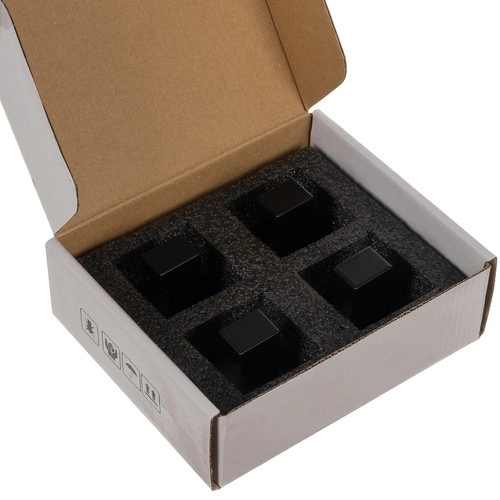 zwarte zelfklevende handdoekhaak in loftstijl - set van 4 stuks