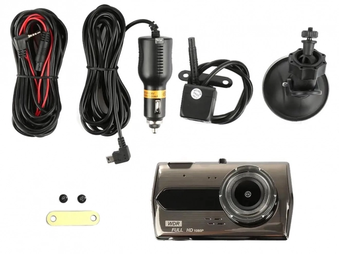 Autocamera met full HD opname en LCD-scherm