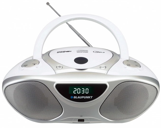Draagbare radio-speler met CD MP3 USB AUX FM Blaupunkt BB14WH