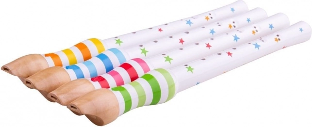 Houten fluit voor kinderen groen - Bigjigs Toys
