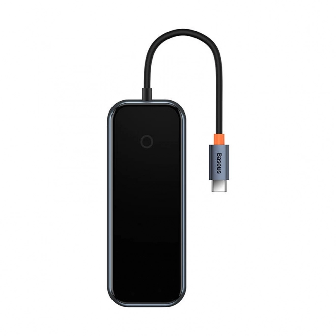 Baseus Hub USB-C naar 4x USB 3.0 donkergrijs