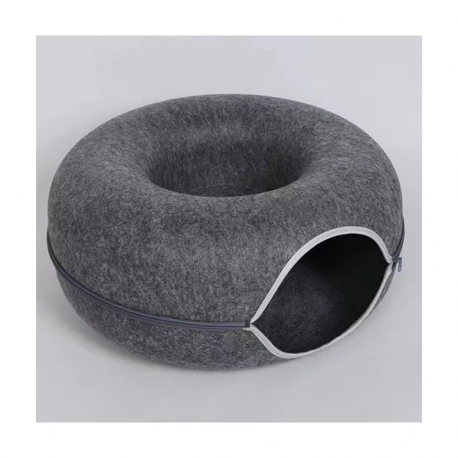 GPT XXL tunnelbed voor honden en katten 50 cm grafiet