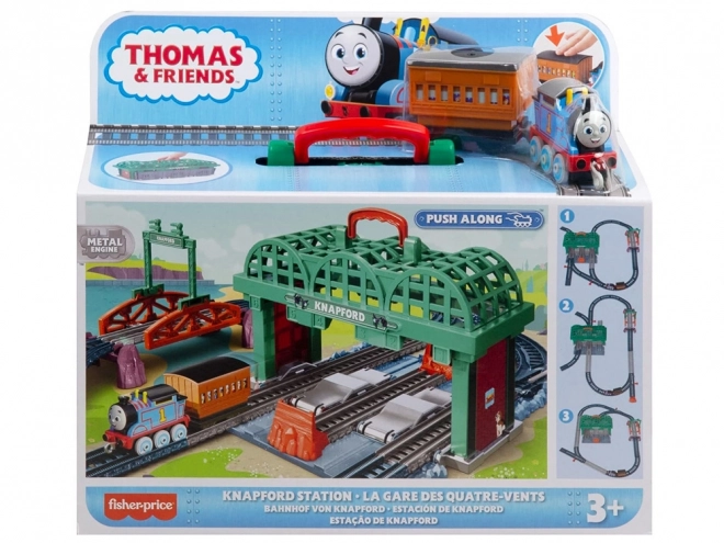 Fisher-Price Treintje Thomas en Vrienden Station Grodkov trein