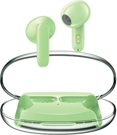 Draadloze AWEI oordopjes bluetooth 5.3 TWS met ENC, groen