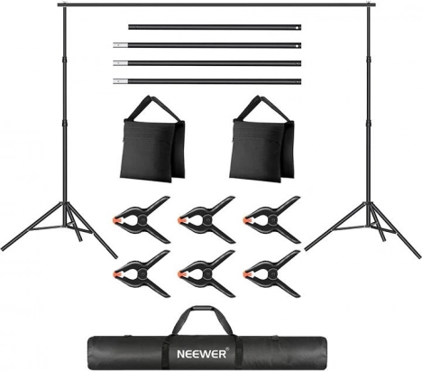 Neewer set voor fotografische achtergronden