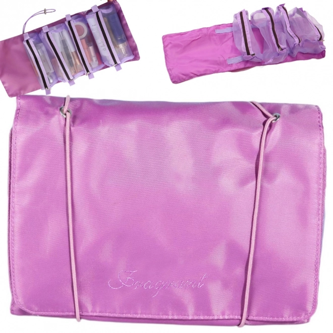 Reisorganizer voor cosmetica met ritssluiting 4 in 1