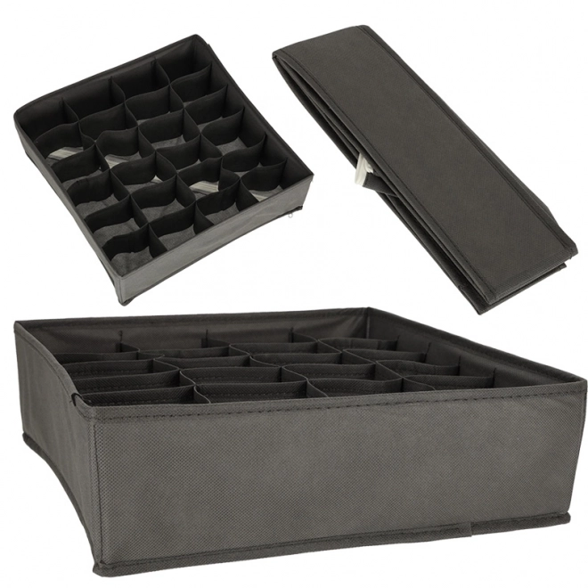 Grijze grote lade-organizer voor sokken