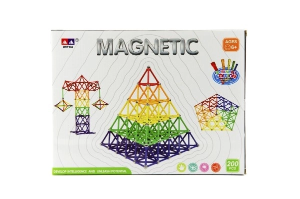 Magnetische bouwset Witka 200 stuks