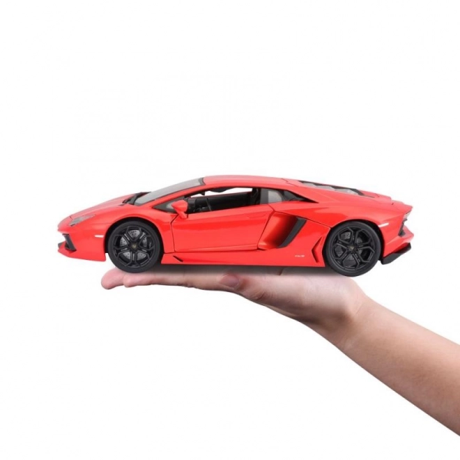 Bburago Lamborghini Aventador 1:18 oranje 18-11033