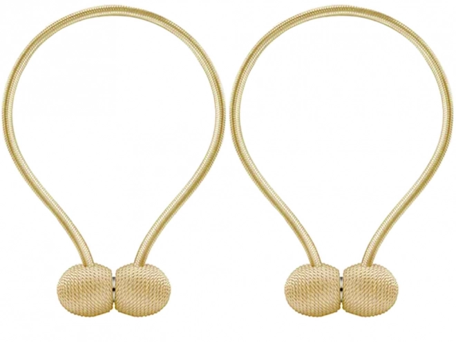 Decoratieve magnetische clips voor gordijnen – Gouden