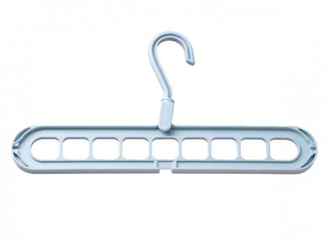 Organizer voor kledingkast op hangers - blauw